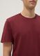 Burgundy pure cotton T-shirt_3