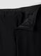 Pantaloni formali neri in viscosa elasticizzata slim fit_5