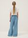 Hellblaue Wide-Leg-Jeanshose aus reiner Baumwolle f&uuml;r M&auml;dchen_1