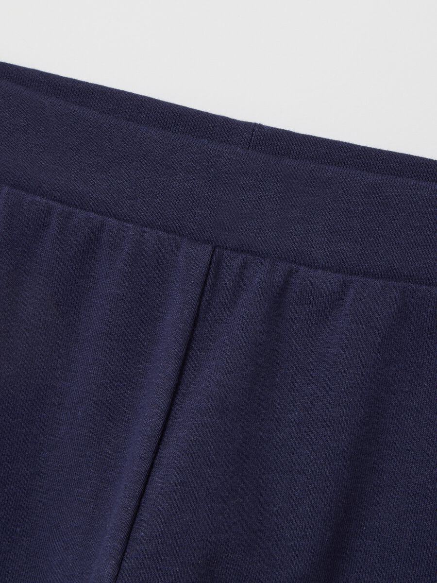 Girls' Blue Flared Trousers_2