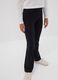 Girls&rsquo; black flared leggings in stretchy organic cotton_2