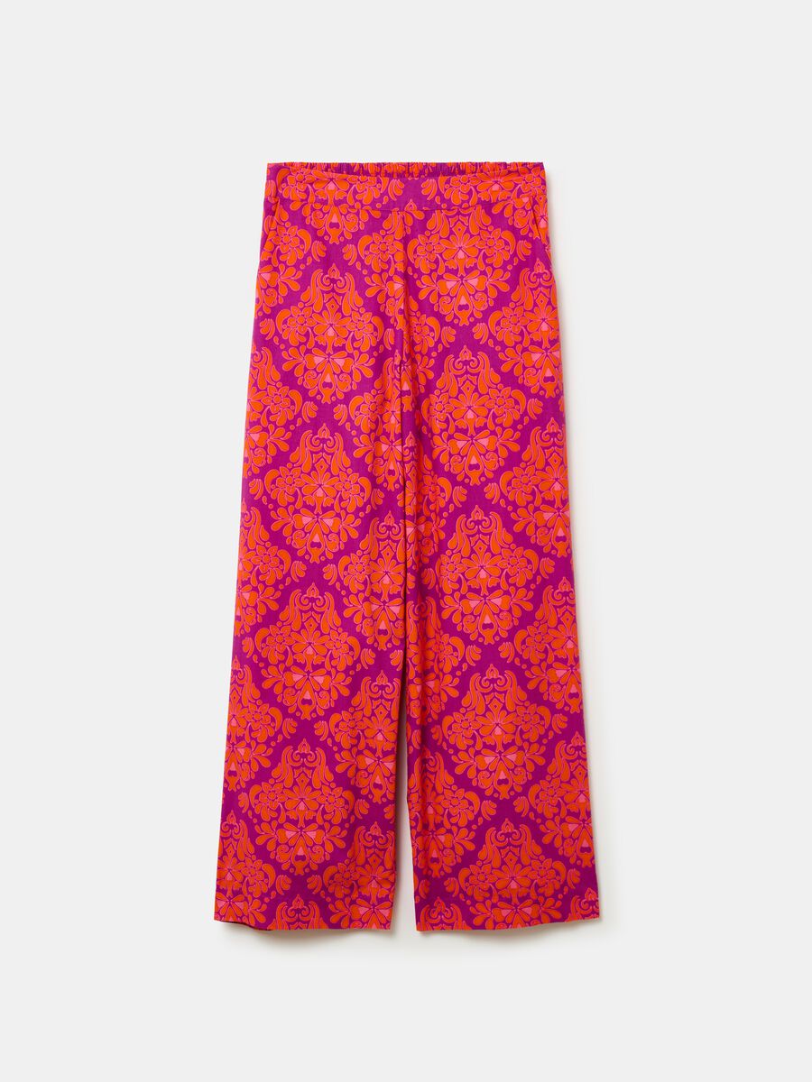 Wide-leg trousers with print_3