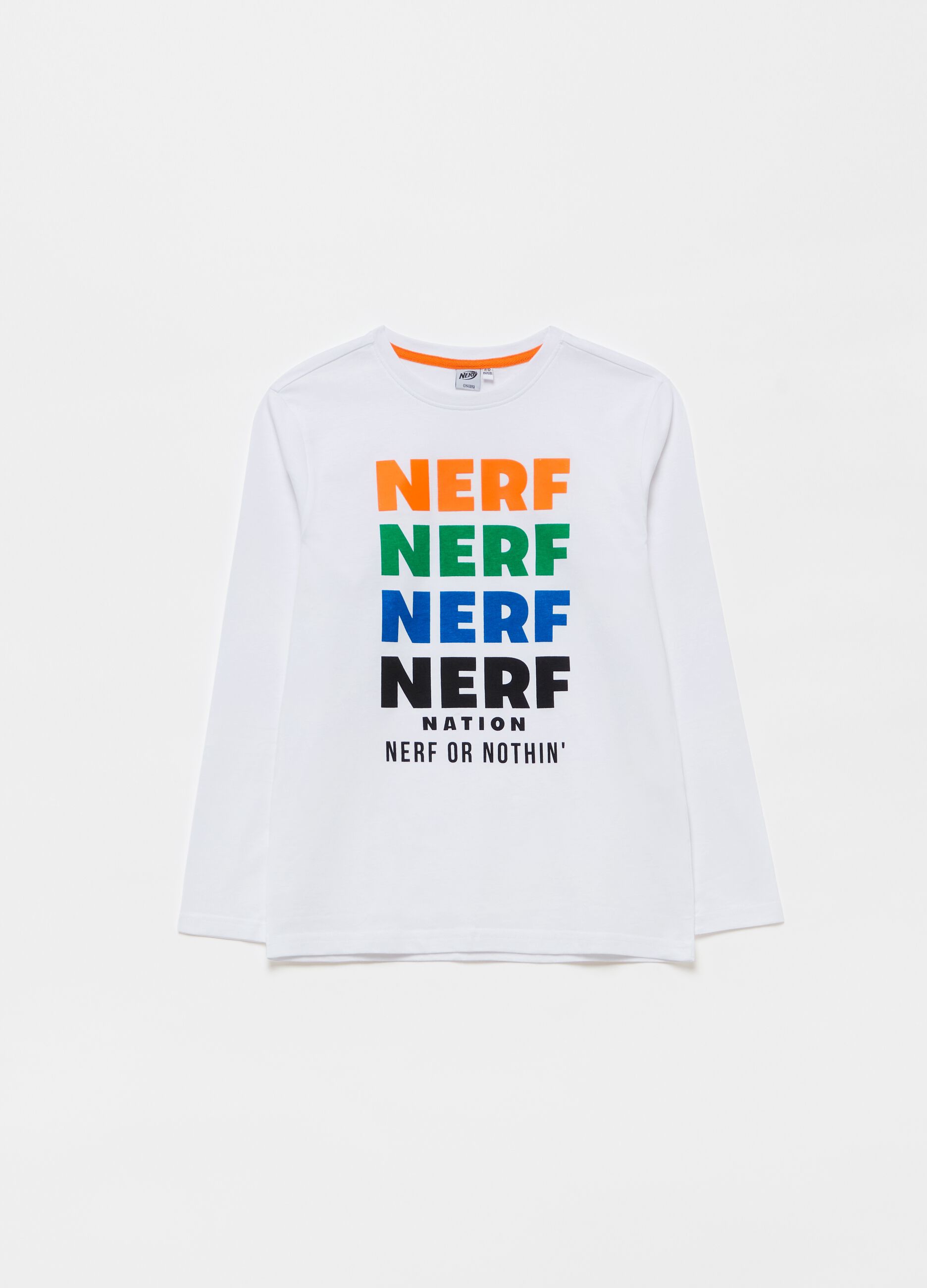 Camiseta manga larga estampado NERF