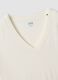Wei&szlig;es T-Shirt aus elastischer Viskose, Regular Fit_5
