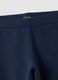 Blue skinny-fit stretch organic cotton leggings_3