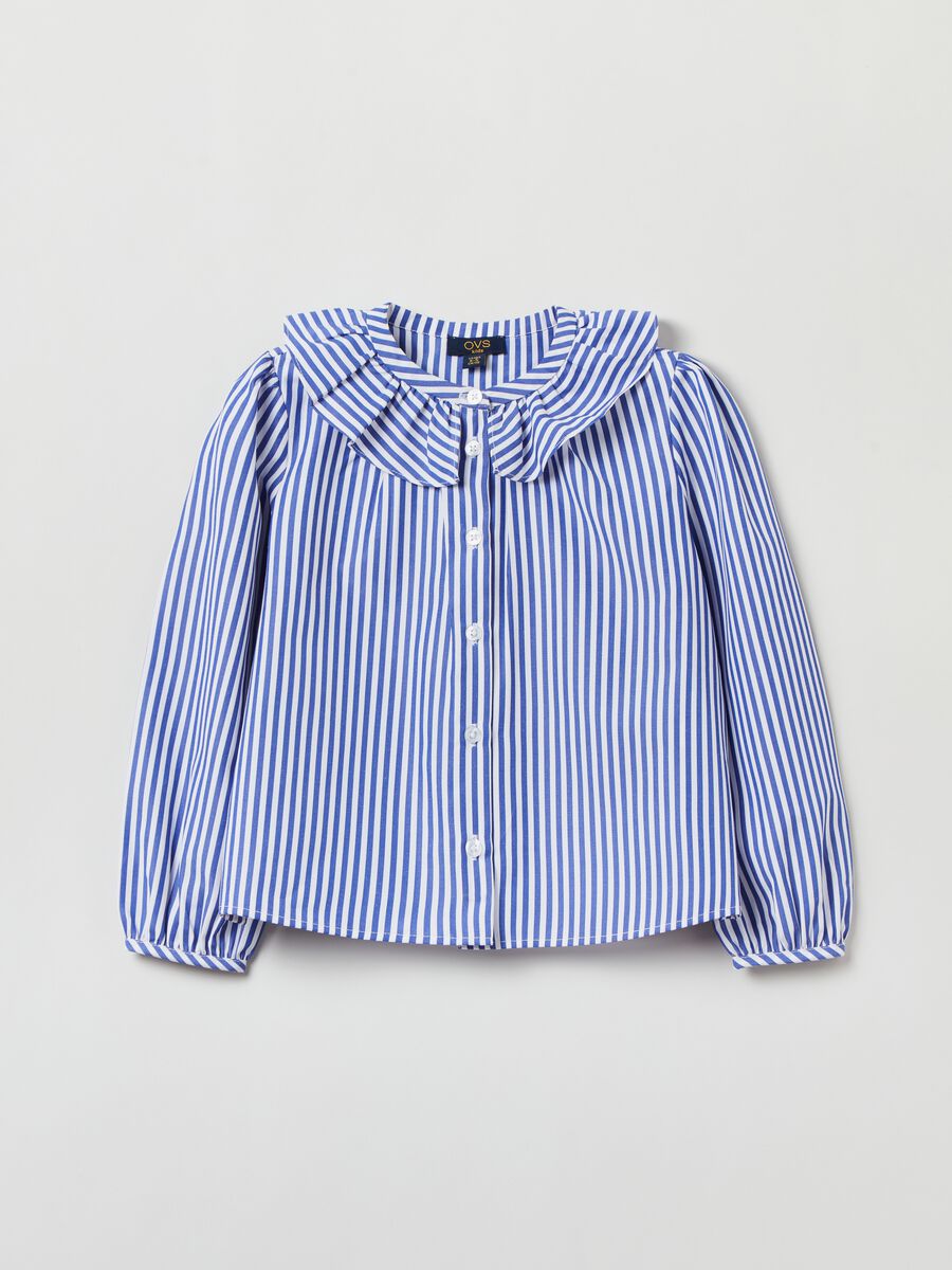 Striped pattern shirt_0