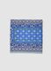 Blue pure cotton printed sarong_5