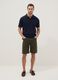 Gr&uuml;ne Bermuda-Shorts f&uuml;r Herren im Regular Fit_0