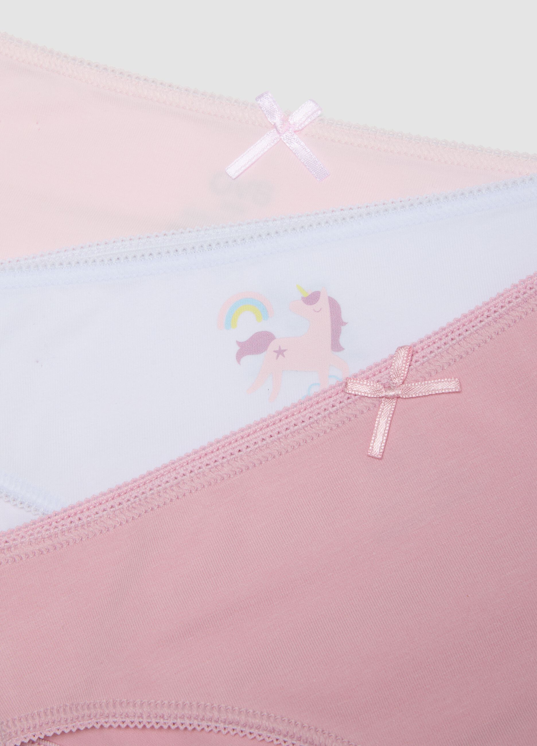7er-Pack bunte Slips aus elastischer Bio-Baumwollmischung
