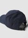 Blaue Cap mit gebogenem Schirm_1