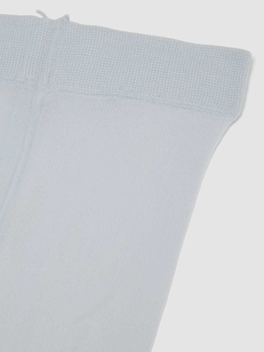 Grey stretch-fabric tights_1