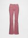 Regular fit pink stretch trousers_6