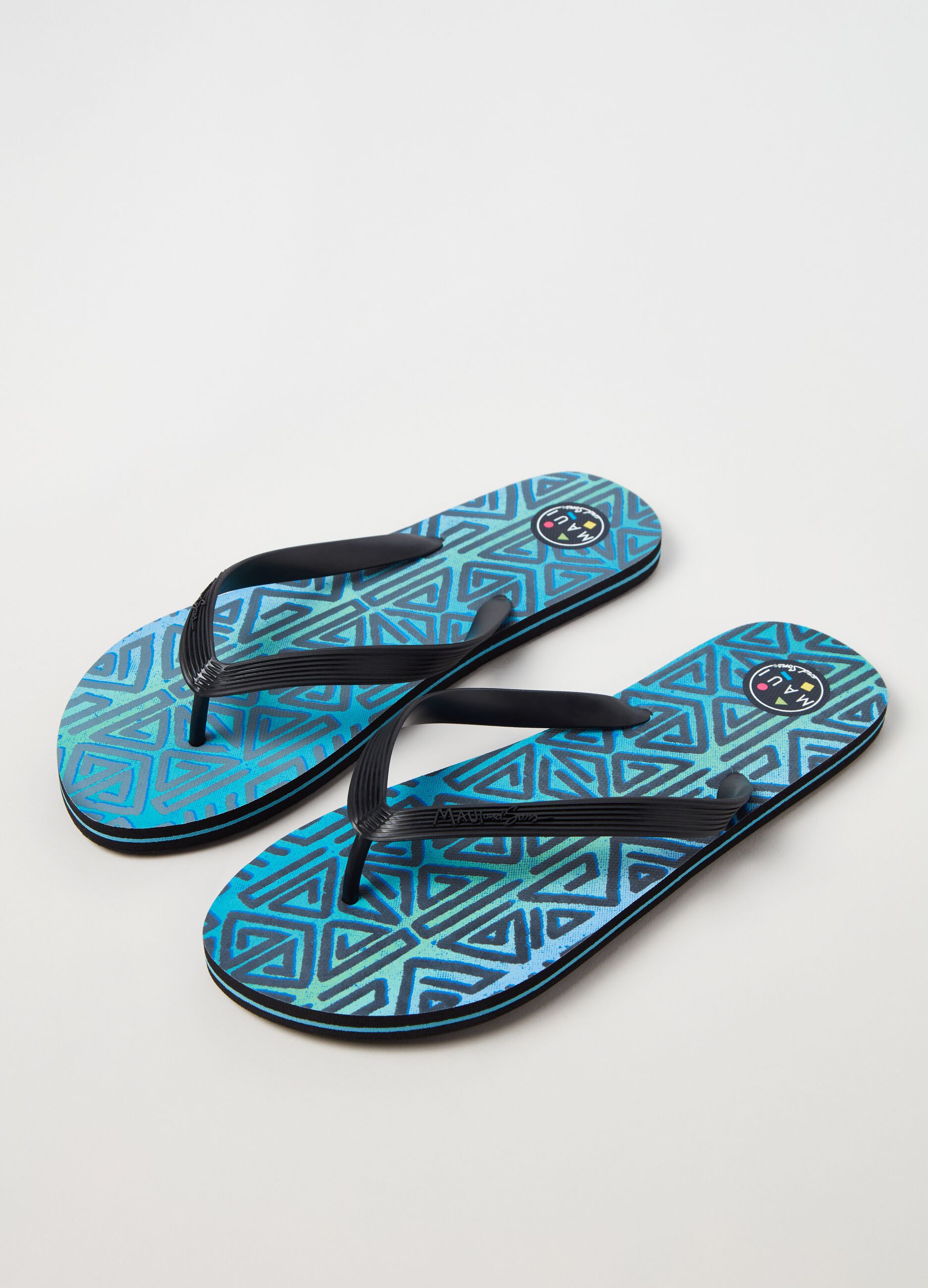 Floral print thong sandal by Maui and Sons