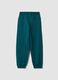 Blaue Jogginghose aus reiner Baumwolle_1
