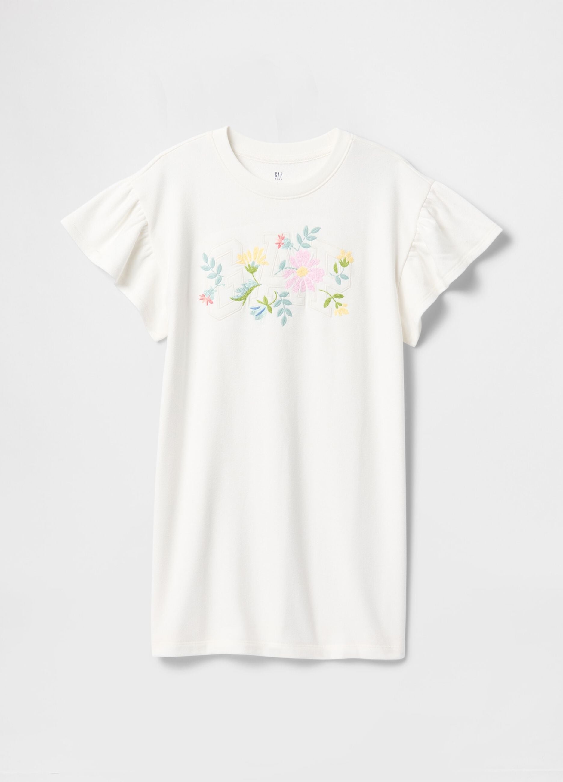 Wei&szlig;es Kleid mit Blumenmuster GAP Kids