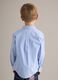 Multicolour striped pure cotton regular fit boys' shirt_1