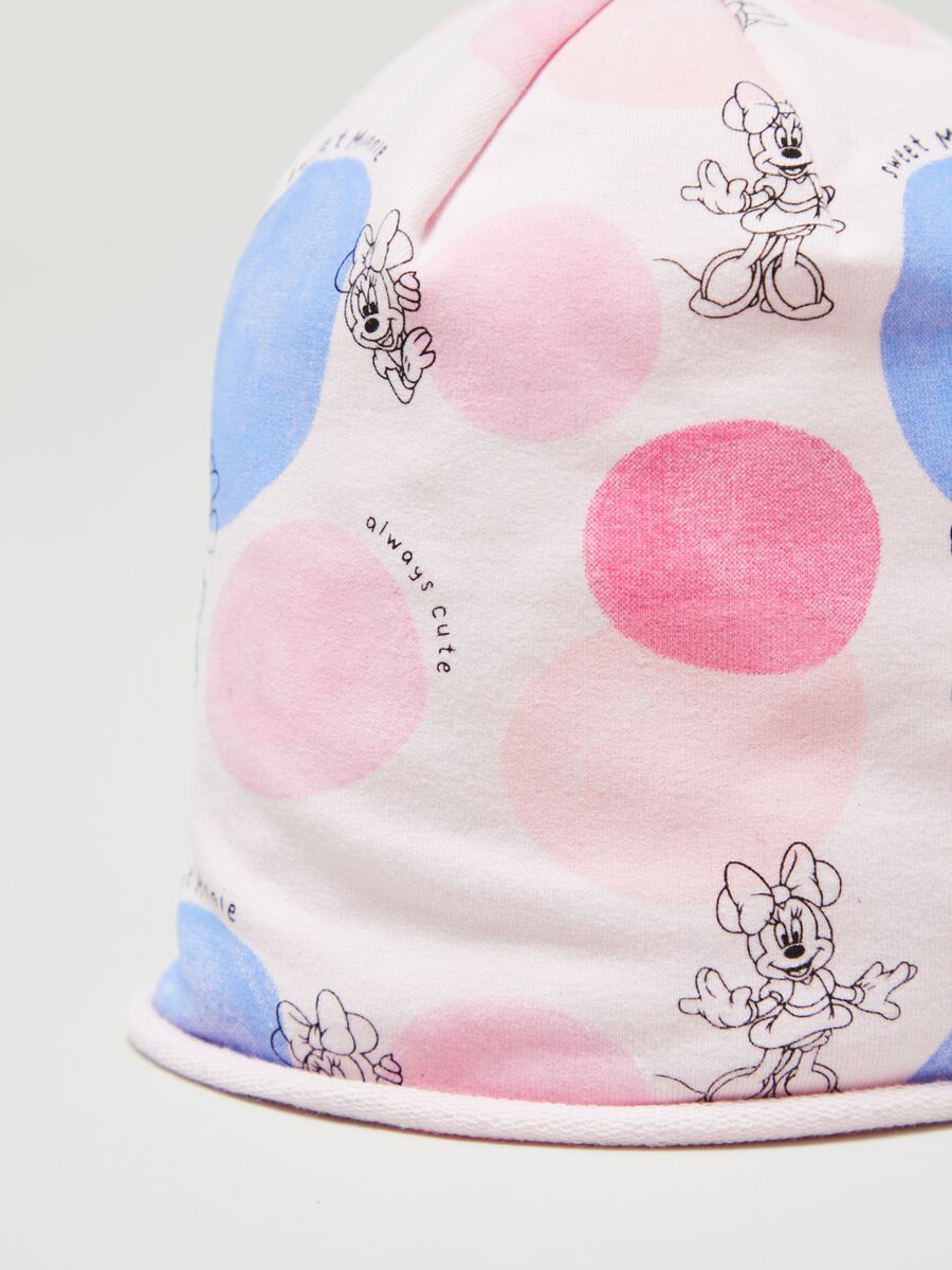 French terry hat with Minnie Mouse print_1