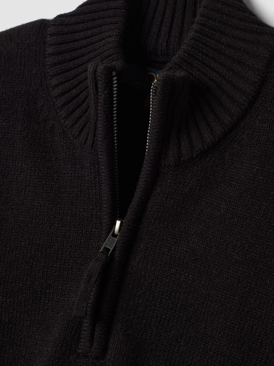 Black half-zip jumper_1