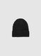 Knitted Black Hat_0