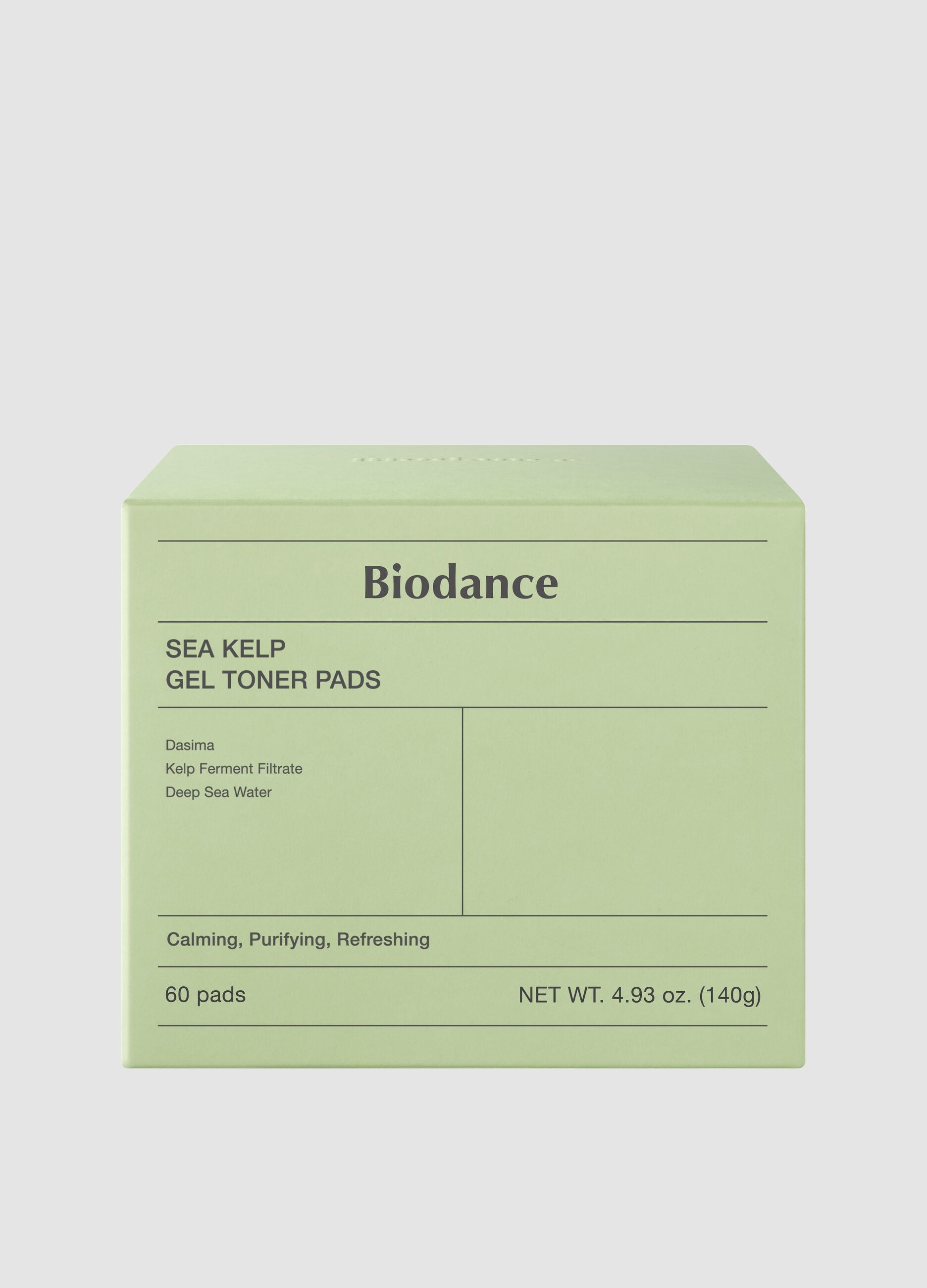 Sea Kelp Gel Toner Pads (60 Pads) &ndash; Koreanische Hautpflege