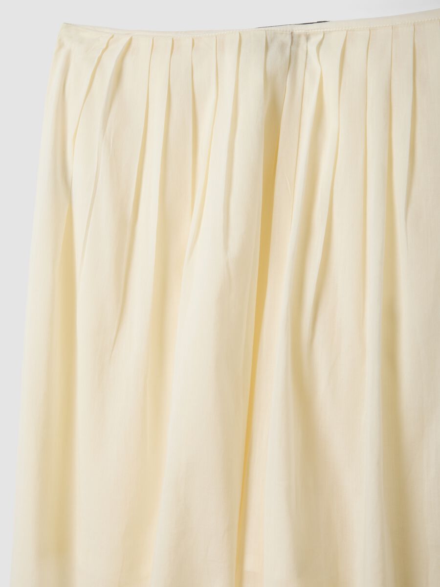 Relaxed-fit white pure cotton jogger trousers_1