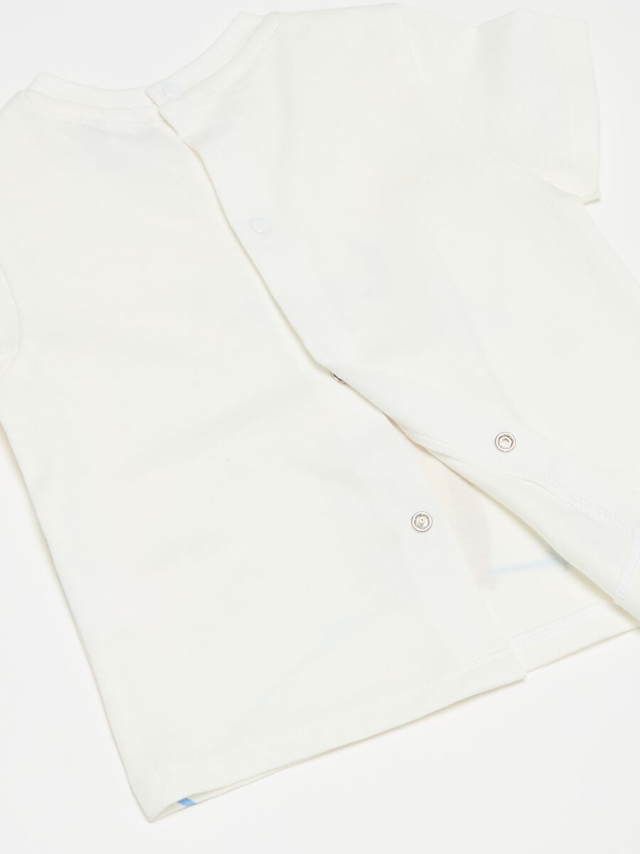 Camiseta de algodón orgánico con estampado osito_2