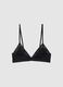 Black Triangle Bra with Lace Details_4
