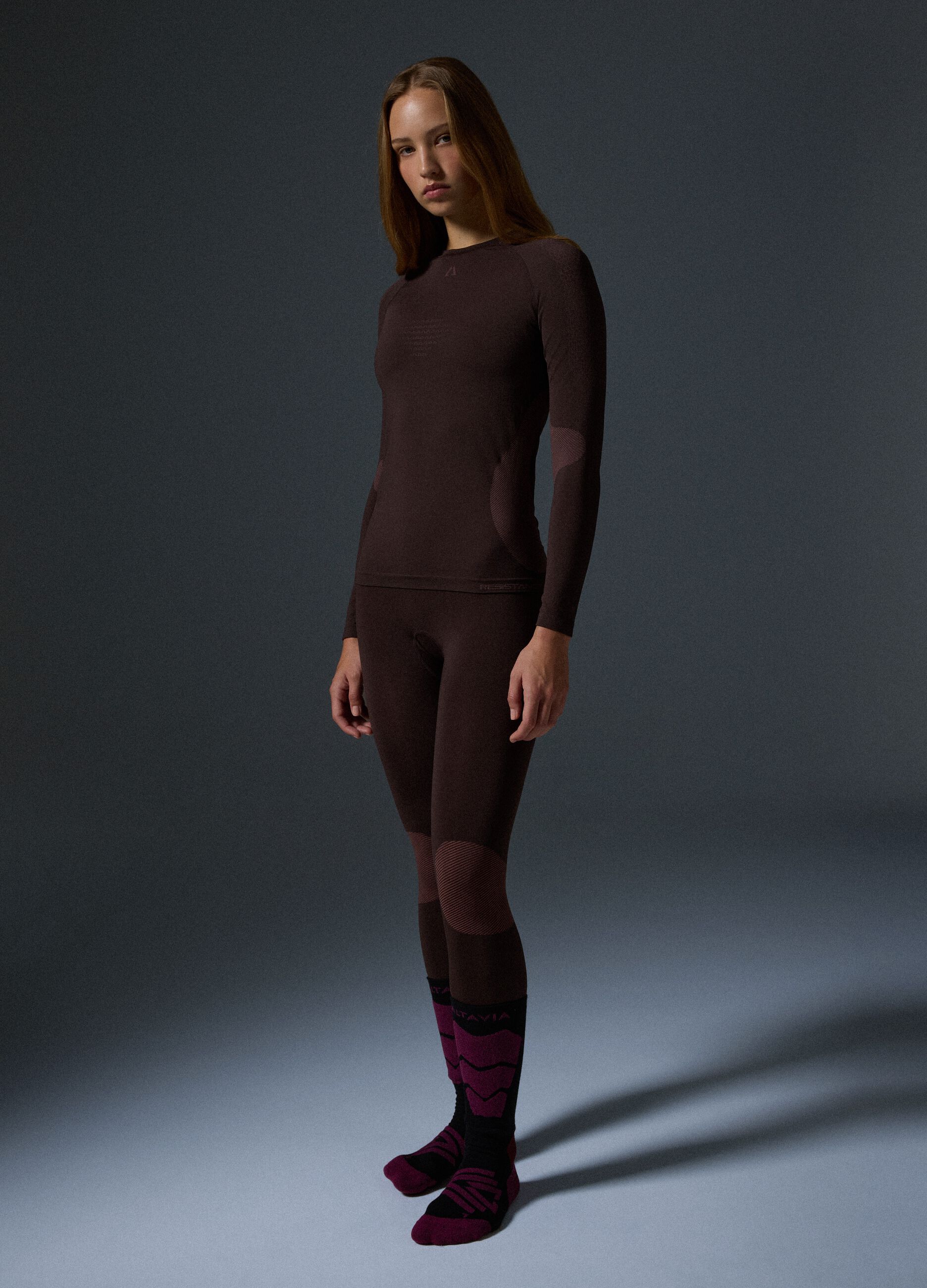 Leggings Termici Seamless 2 Way Stretch ALTAVIA WITH DEBORAH COMPAGNONI