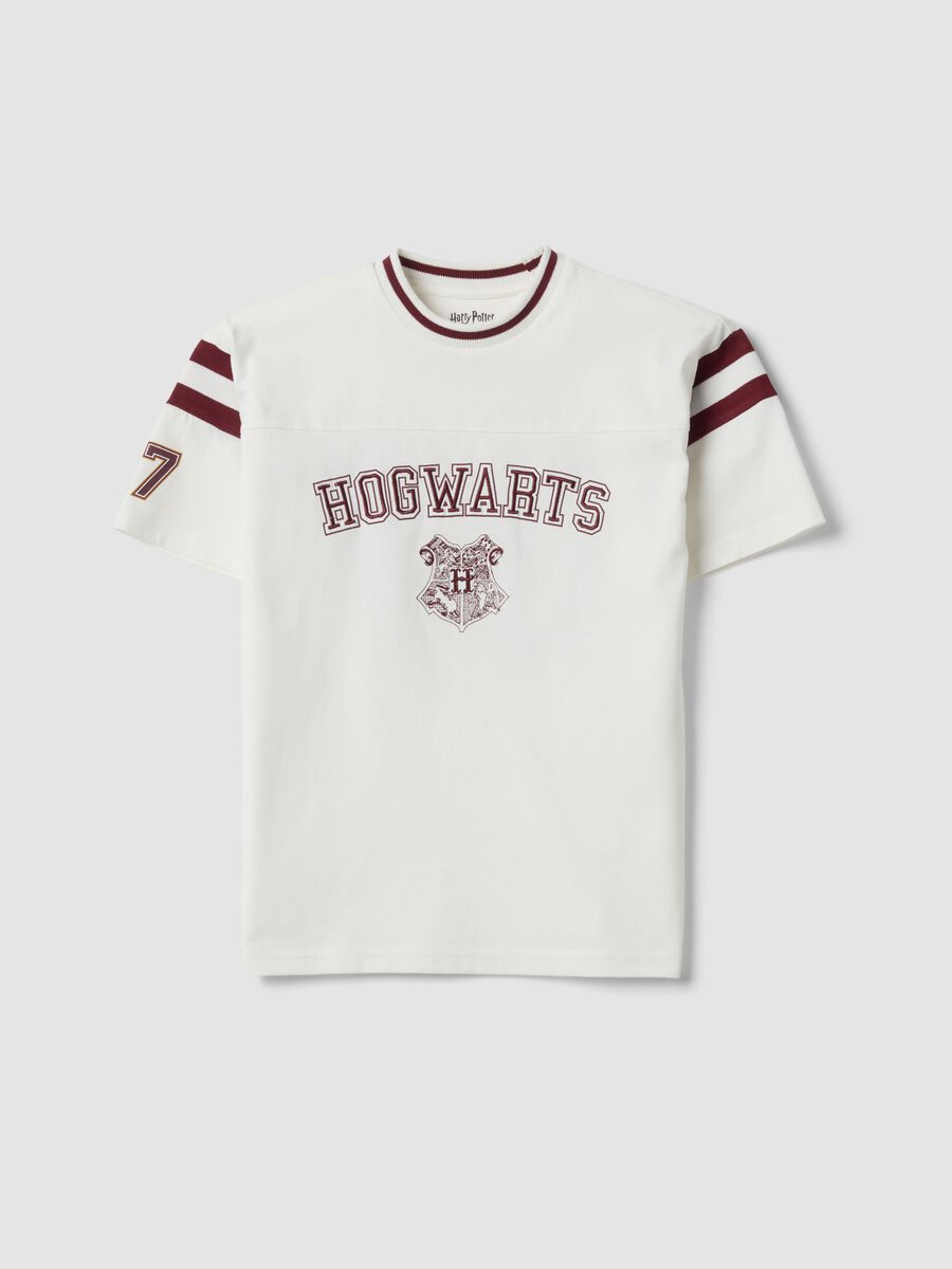 White short-sleeve pure cotton T-shirt_0