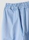 Hellblaue Regular-Fit-Hose aus Stretchbaumwolle_5