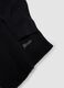 Knit Ribbed Hoodie Black_2