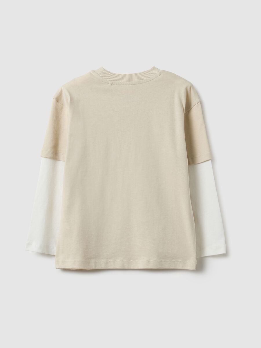 Multicolour kids' over fit pure cotton T-shirt with print_3