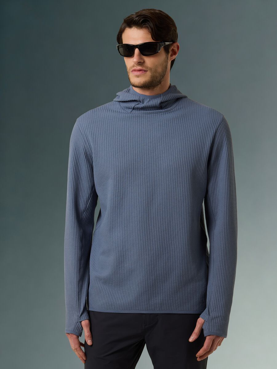 Long Sleeve Hooded T-shirt ALTAVIA WITH DEBORAH COMPAGNONI_2