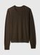 Merino wool pullover with round neck_3