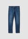 Blue skinny stretch-cotton jeans_0