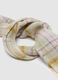 Multicolour Checkered Scarf with Fringe_1