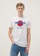 White pure cotton regular fit T-shirt with Hard Rock Cafe logo_0