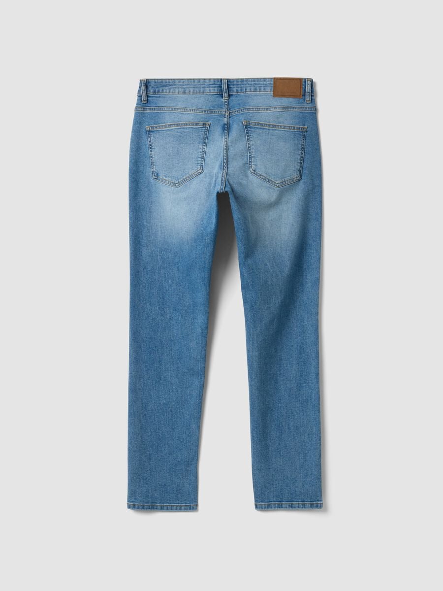 Slim-fit stretch cotton denim jeans_5