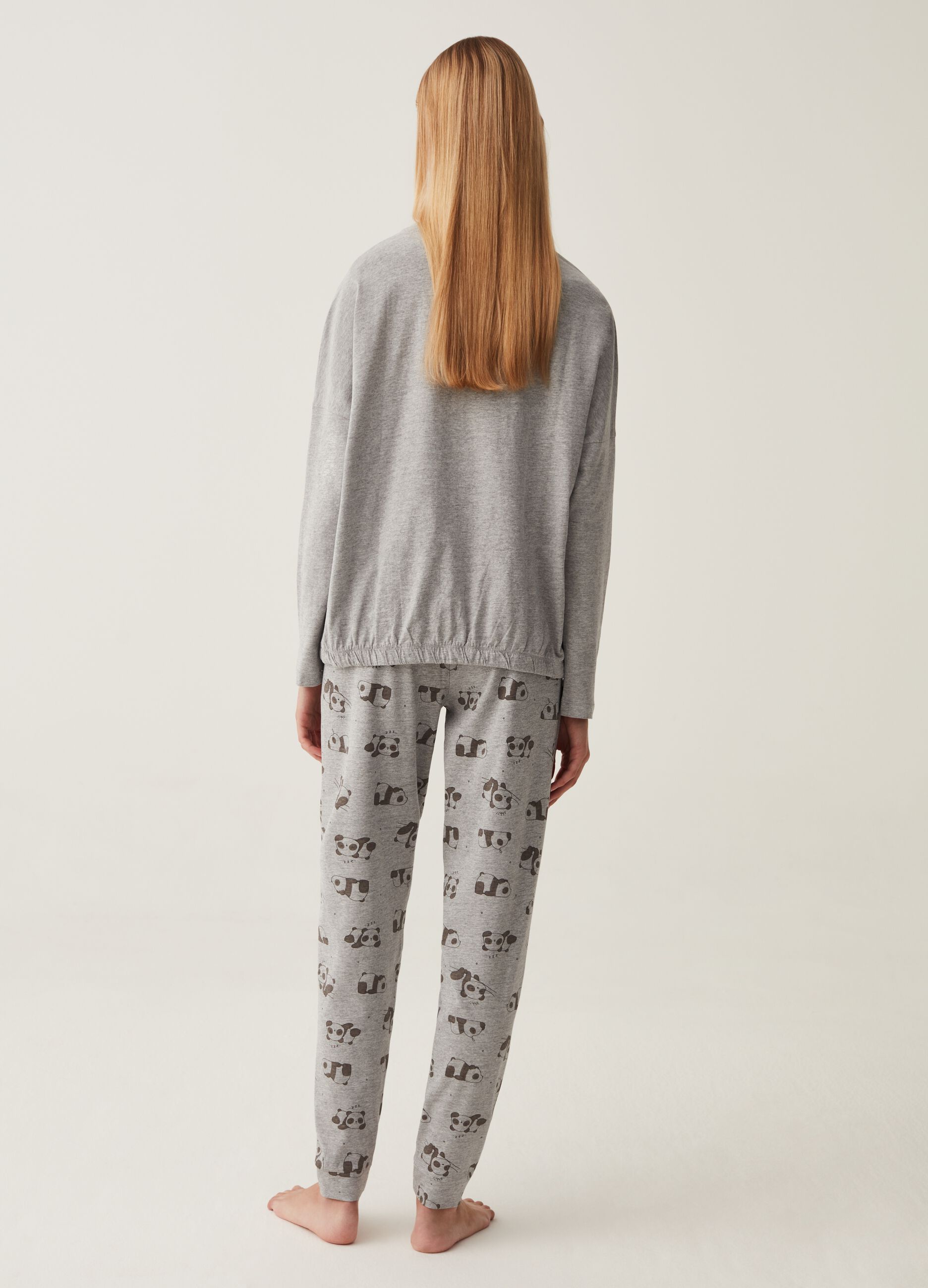 Long pyjamas with panda print_2