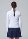 Wei&szlig;es ALTAVIA COURT Full-Zip-Sweatshirt aus elastischem Funktionsmaterial_3