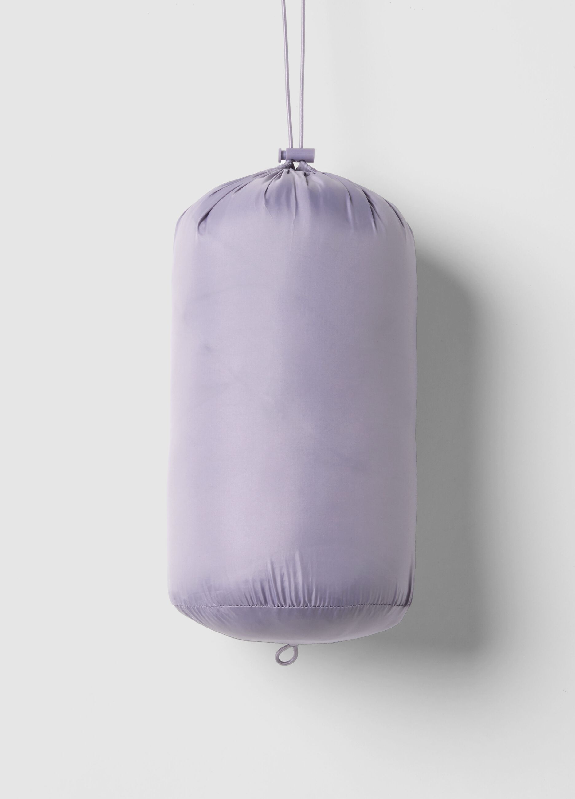 Purple padded jacket regular fit with hood
