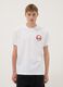 White pure cotton regular-fit short-sleeve T-shirt_0