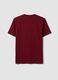 Red Supima cotton crew-neck T-shirt, regular fit_1