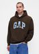 Brown Hooded Sweatshirt_0