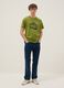 Gr&uuml;nes T-Shirt aus reiner Baumwolle mit Paul-Frank-Print, Regular Fit_1