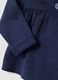 Blaue Kapuzen-Sweatjacke aus reiner Bio-Baumwolle f&uuml;r Baby M&auml;dchen_3