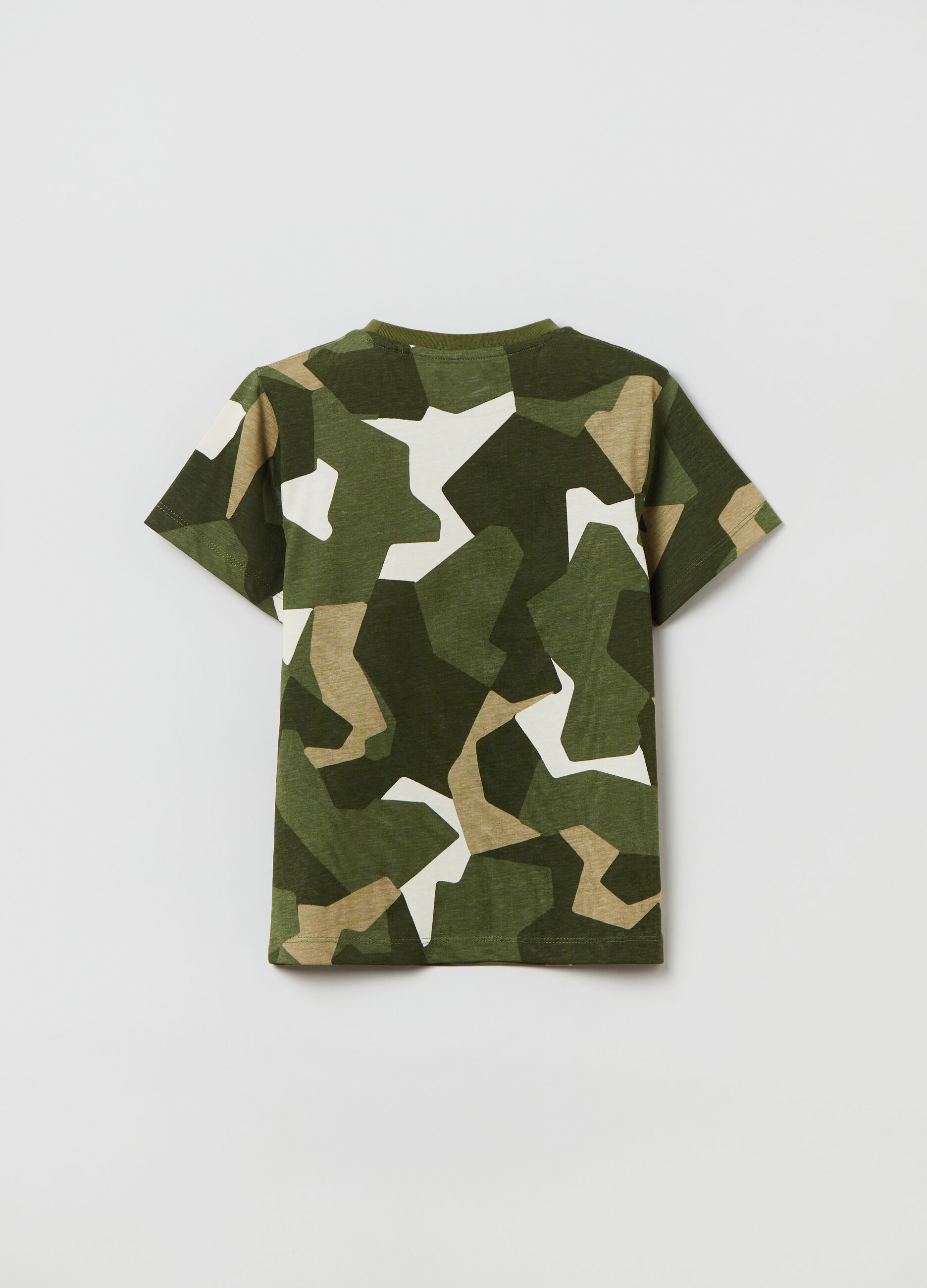 T-shirt con stampa camouflage Grand&Hills