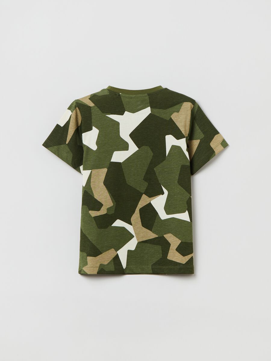 Grand&Hills T-shirt with camouflage print_1