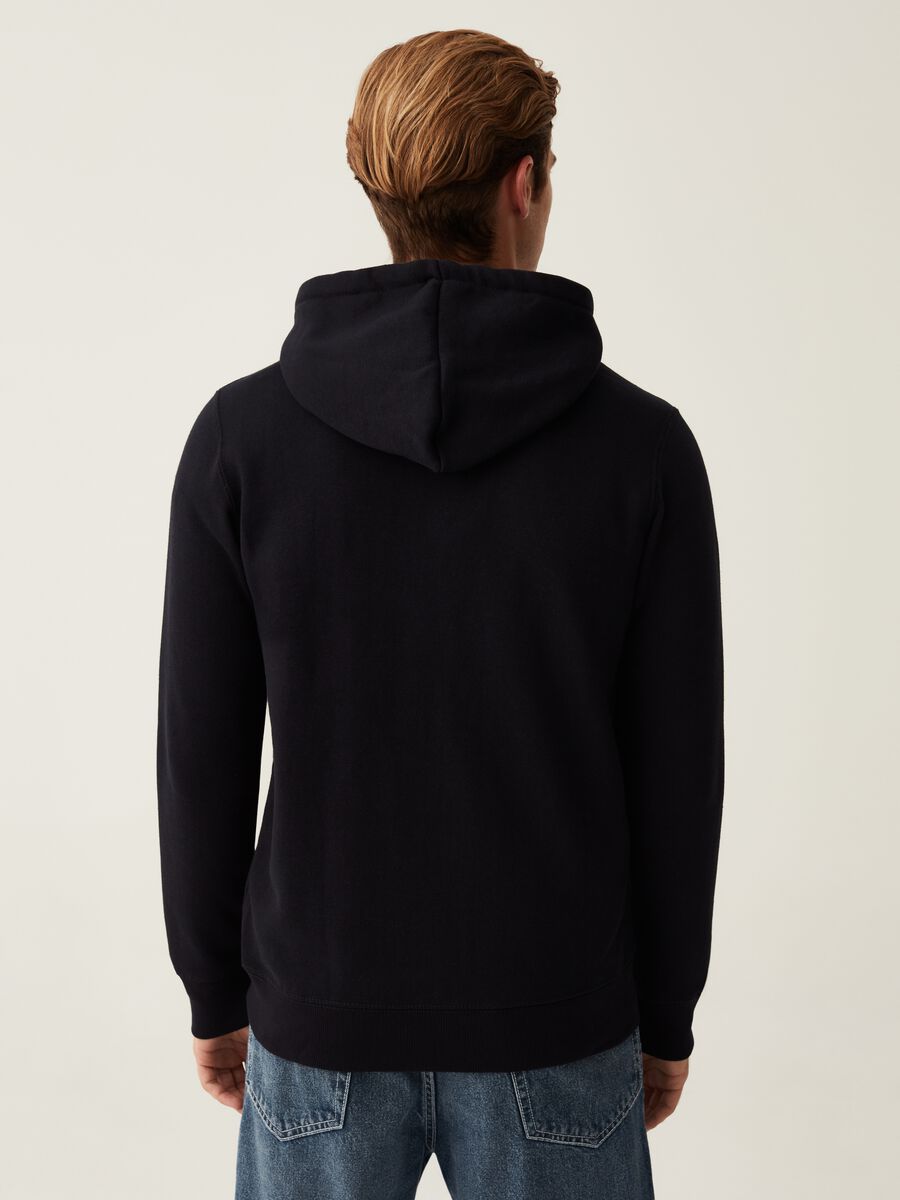Hooded sweatshirt with zip closure_2