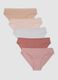 5-pack of multicolour briefs in organic cotton and stretch viscose_4
